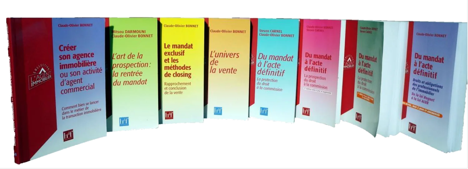 Les ouvrages de Claude-Olivier Bonnet sur la transaction immobilière